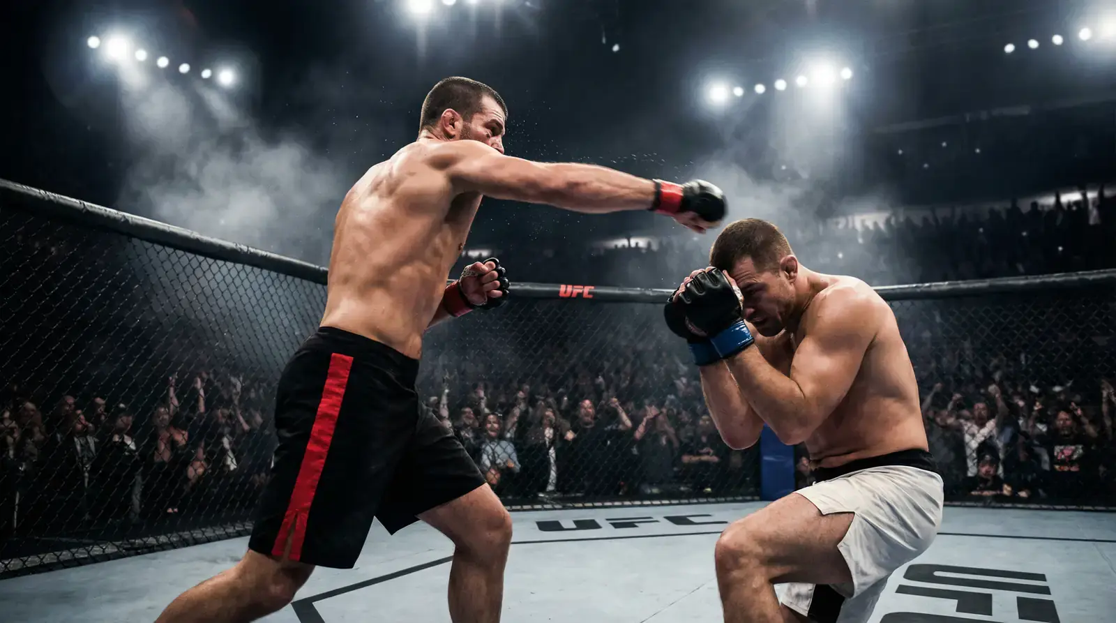 Apostas ao vivo em lutas do UFC com odds em tempo real