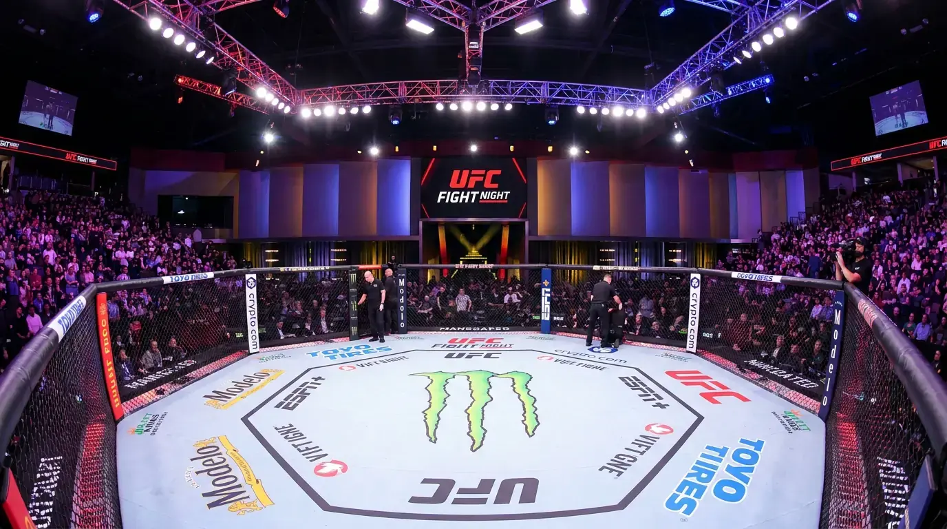 Apostas em eventos UFC Fight Night semanais