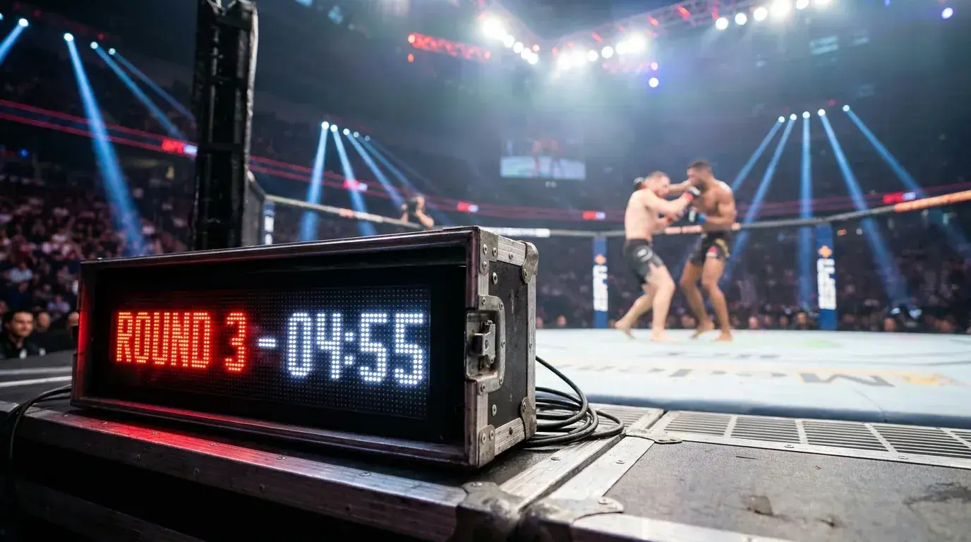 Apostas over under total de rounds UFC