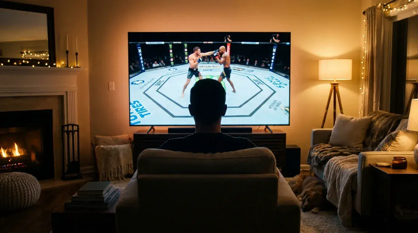 Streaming oficial de lutas UFC para apostas ao vivo